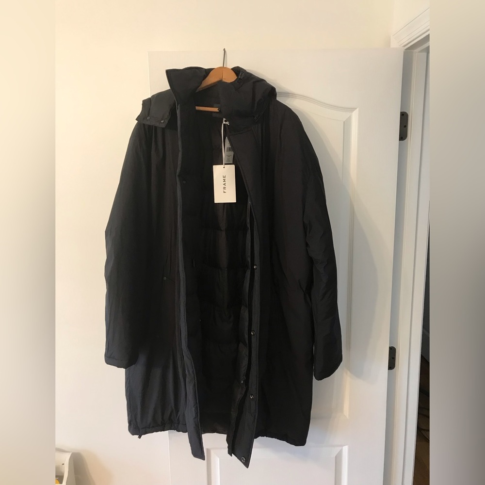 Frame Mens Light Weight Puffer Duvet Coat